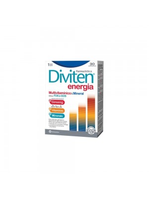 Diviten Energia - 30 Comprimidos - Farmodietica